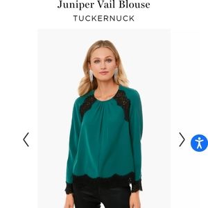 Tuckernuck Juniper Vail Blouse size large, NWT